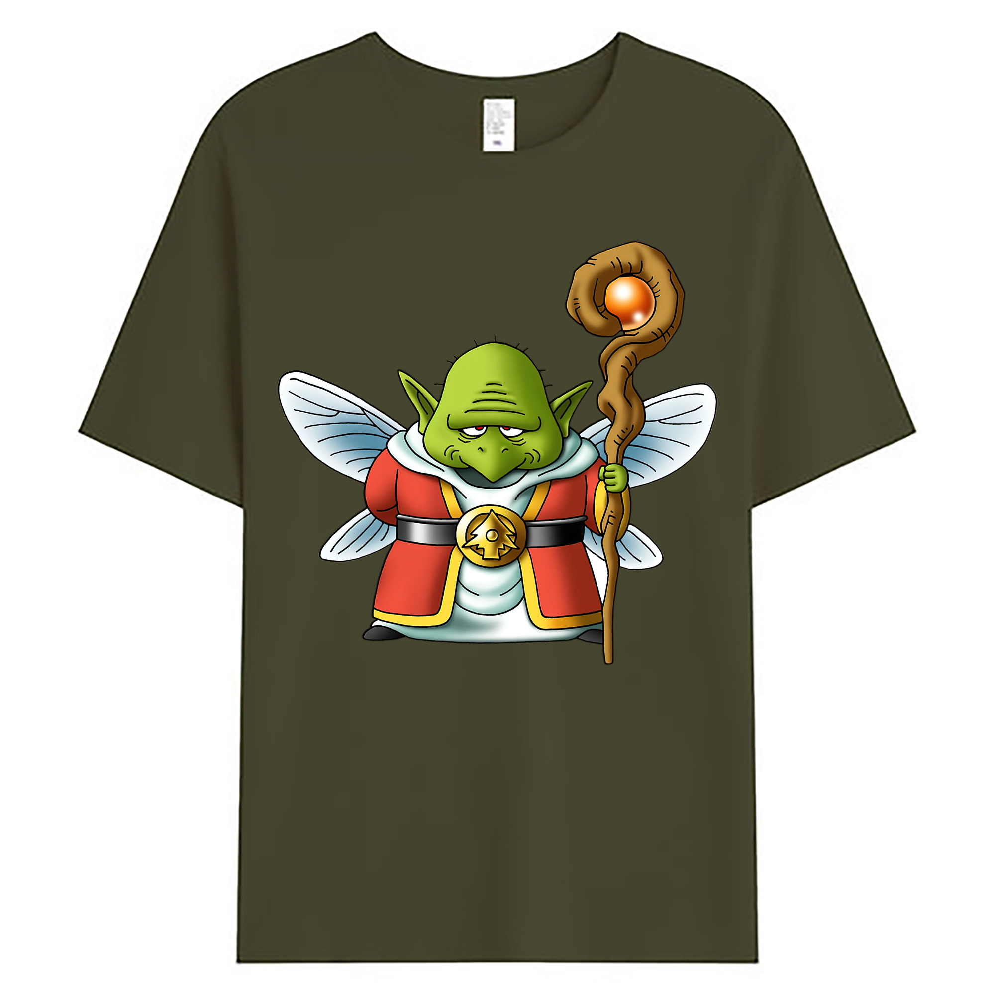 （画像用） ドラゴンクエスト Doragon Kuesuto Dragon Quest 綿100％ メンズ半袖Tシャツ｜肌触りやわらか＆通気性